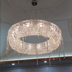 Cristal De Luxe Moderne Chandelier