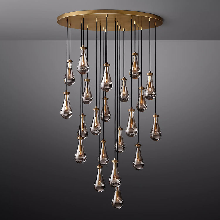 Raindrop Round Chandelier D47