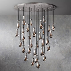 Raindrop Round Chandelier D60