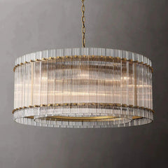 Marcia Glass Round Chandelier D37