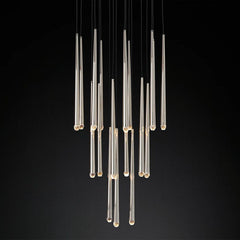 Artemis Round Tapered Tubular Chandelier 30