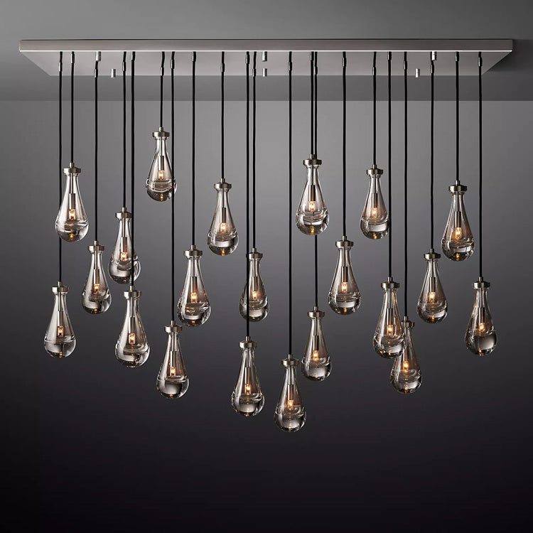 Raindrop Linear Chandelier 72