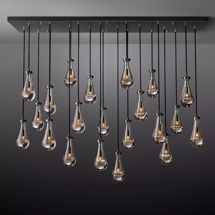 Raindrop Linear Chandelier 72