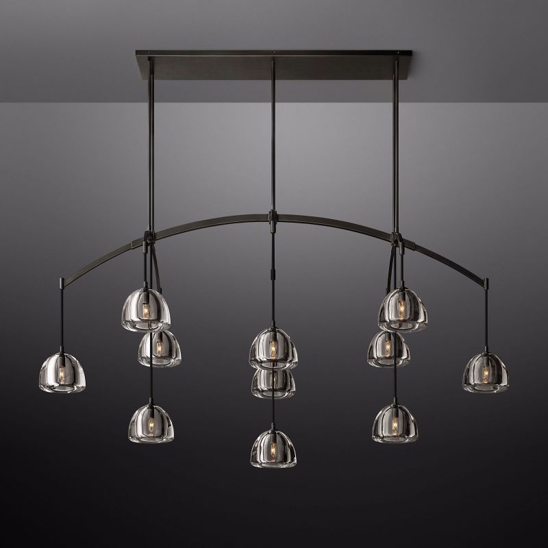 Dimple Linear Chandelier 72