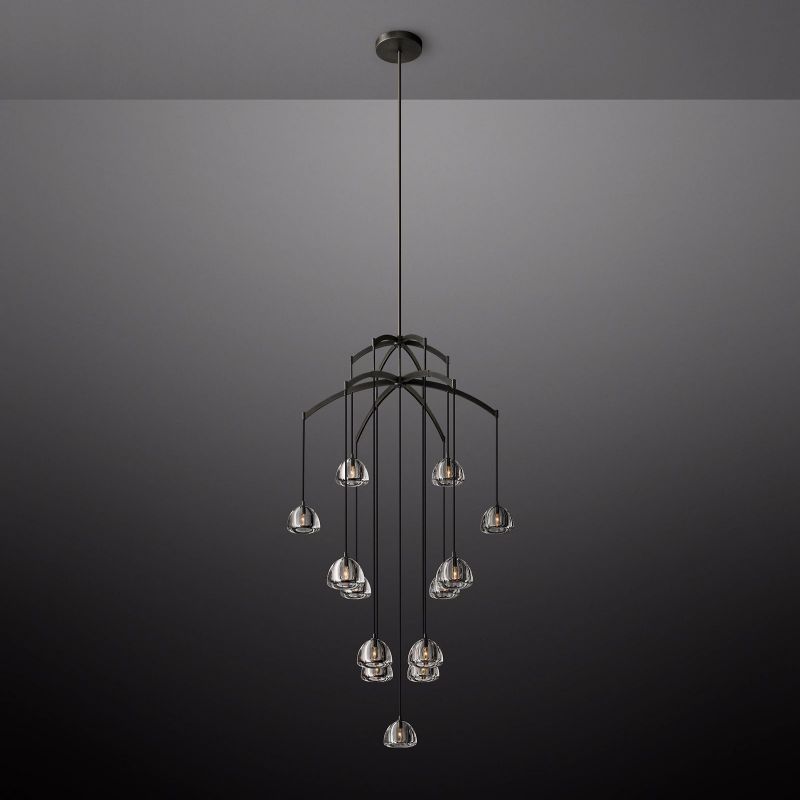 Dimple Round Chandelier 48