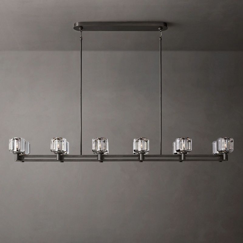 Sebendek Double Linear Chandelier 72