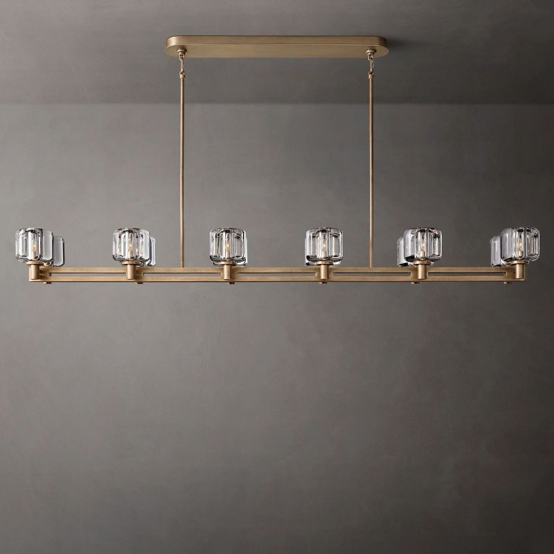 Sebendek Double Linear Chandelier 72