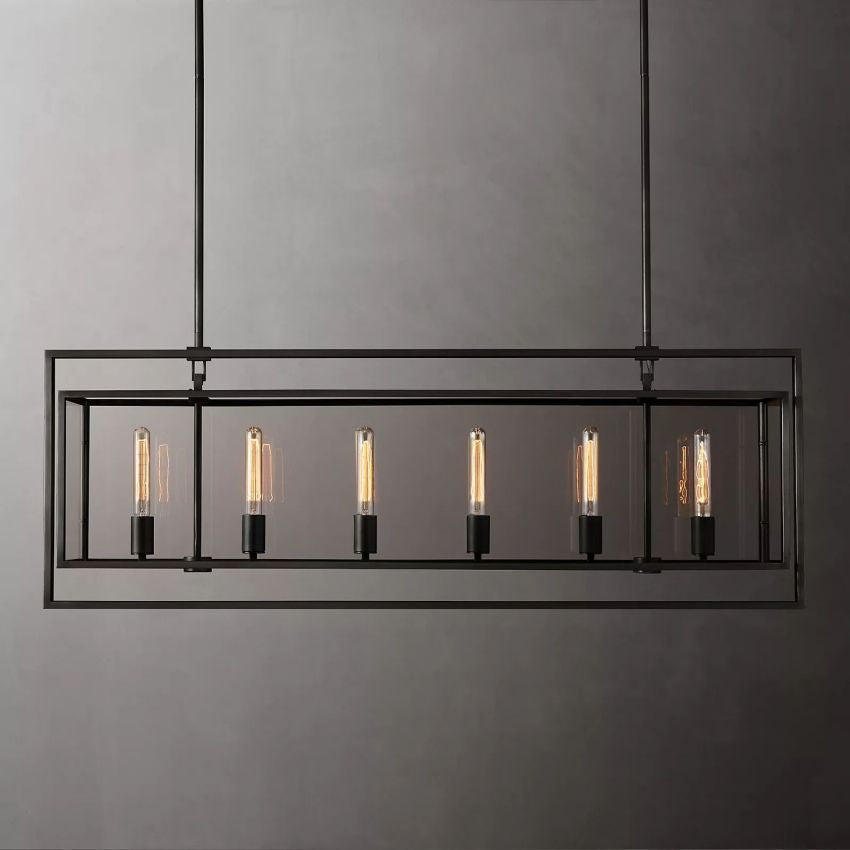 Beckman Rectangular Chandelier 54